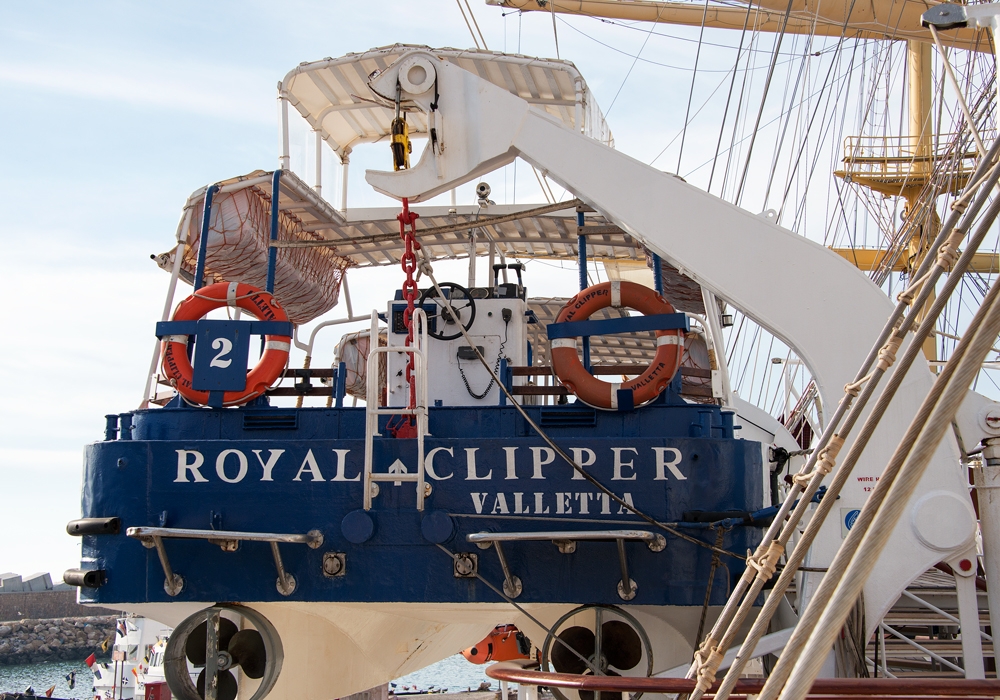 Kryssning över Atlanten med segelbåt Royal Clipper © 2017 Resor och äventyr. All rights reserved.